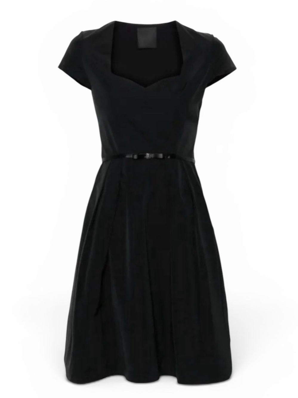 Givenchy 4G-Bow Black Taffeta Mini Dress Size 36/4 NWT - Picture 3 of 12